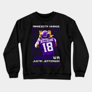 JUSTIN JEFFERSON - WR - MINNESOTA VIKINGS Crewneck Sweatshirt